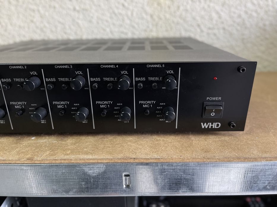 Крайно стъпало|Усилвател WHD AMP 550/100V