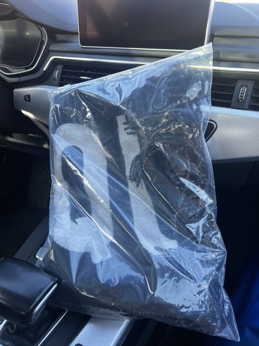 Черен въшнен шал jacquemus