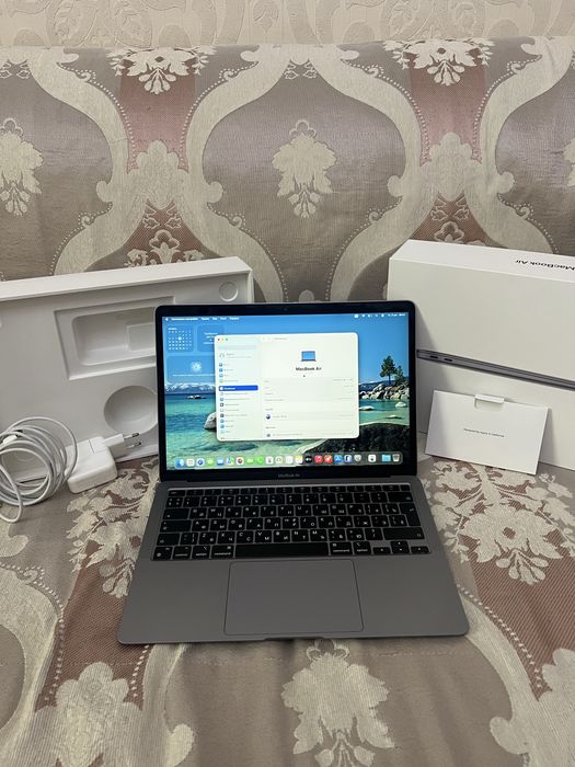 Идеал EAC MacBook Air M1 93% 8/256 gb