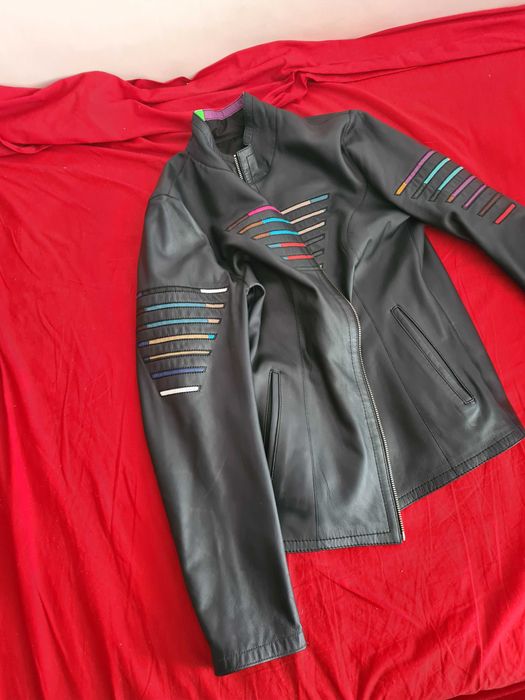 Jacheta piele model Armani XS-S