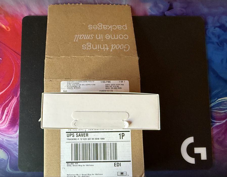 Oura ring 4 Brushed Silver 10 nou Garantie (echivalent 11 oura 3) inel