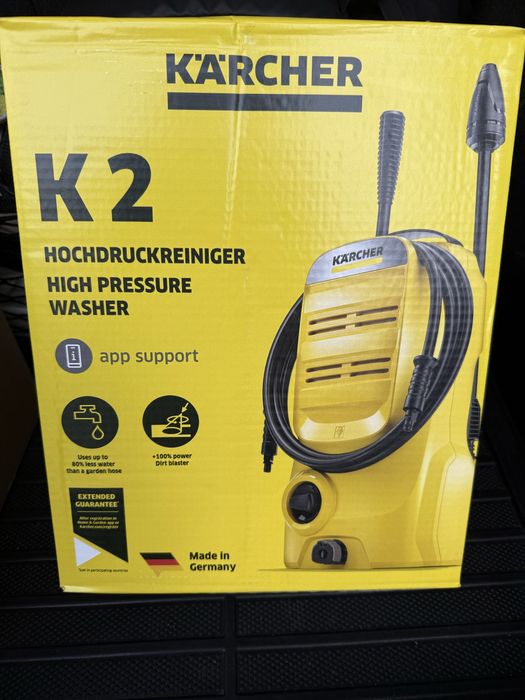 Karcher Aparat cu presiune  k 2 nou cu perie si solutie