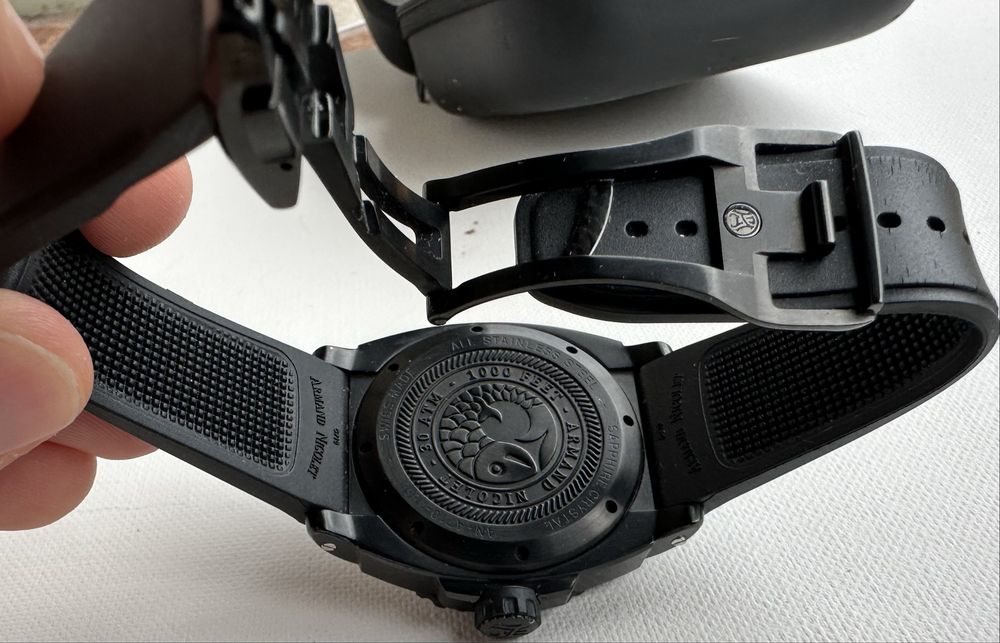 ARMAND NICOLET Automatic HOB 300 mt Swiss Made - с паспорт