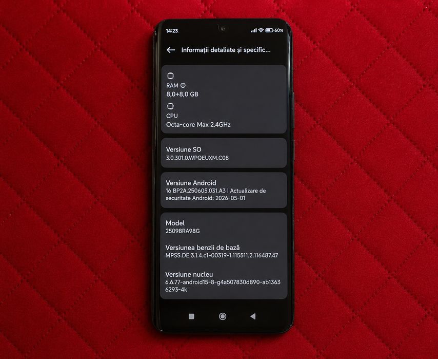 Telefon Xiaomi Redmi Note 15 Nou 5G Fullbox 256GB 8GB Ram Trimit Schimb Preț fix