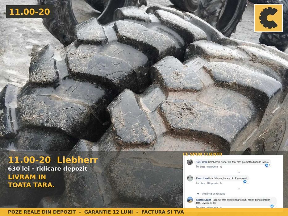 Cauciucuri 11.00-20 Liebherr Anvelope Camion Remorca Basculanta SH