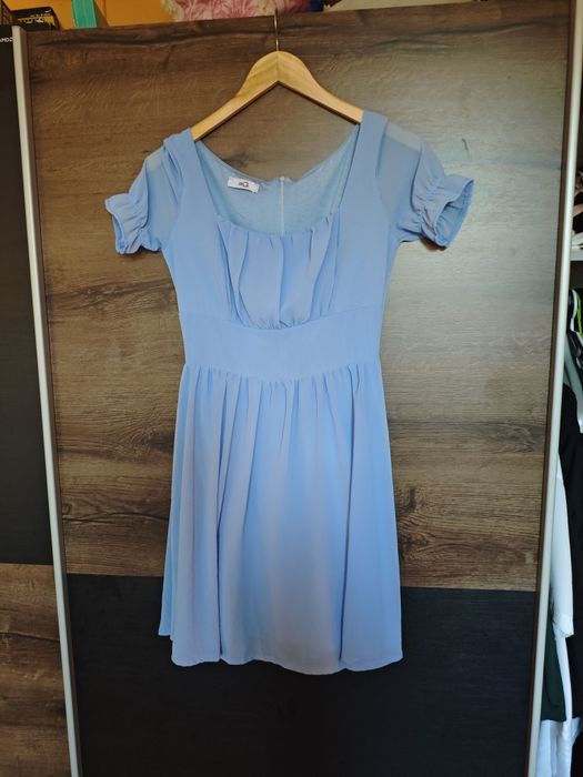 Елегатна Бяла  Рокля – официална, коктейлна, парти повод, кръщене