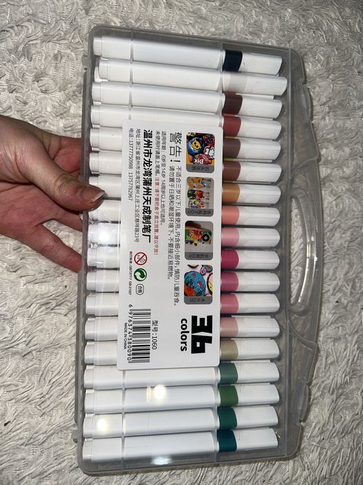 Фломастеры акриловые