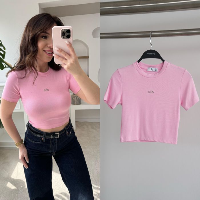 Кроп топы Calvin Klein и ALO