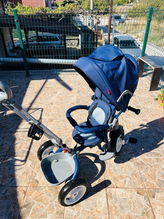 Многофункционална триколка Little Tiger-Sun Baby- Blue