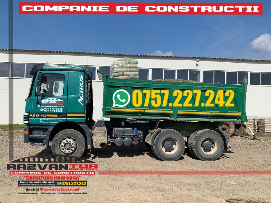 Balast amestec spalat pentru beton 0-16 mm Nisip Iasi, Piatra drum