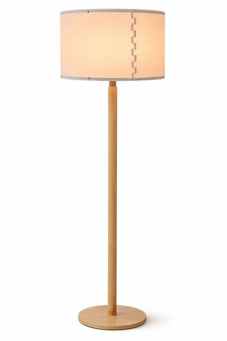 Lampadar cu picior de lemn