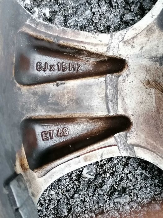 Джанти с гуми '15' 6JX15H2 ET49 за Опел/Opel