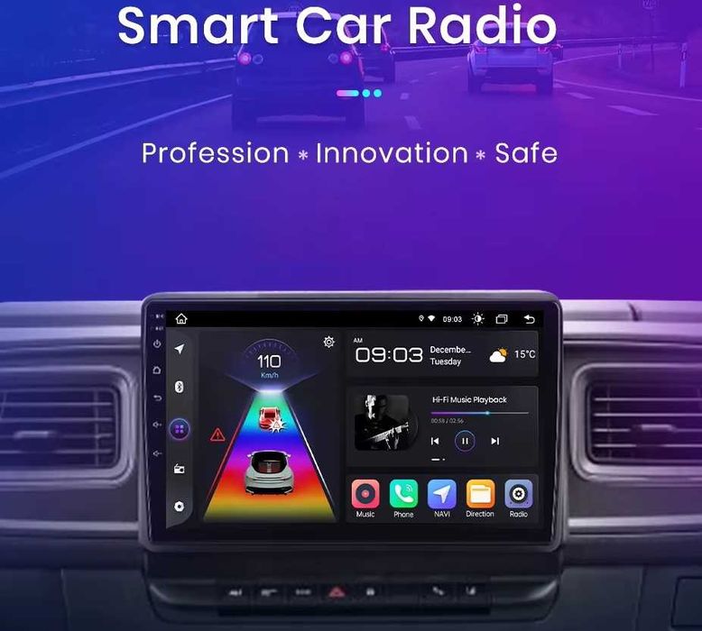 Мултимедия за Renault Master Nissan NV400 Opel Movano 2 DIN Навигация