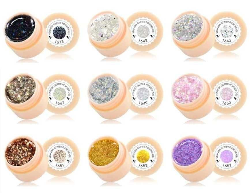 Venalisa единични бройки гел лак с ефект