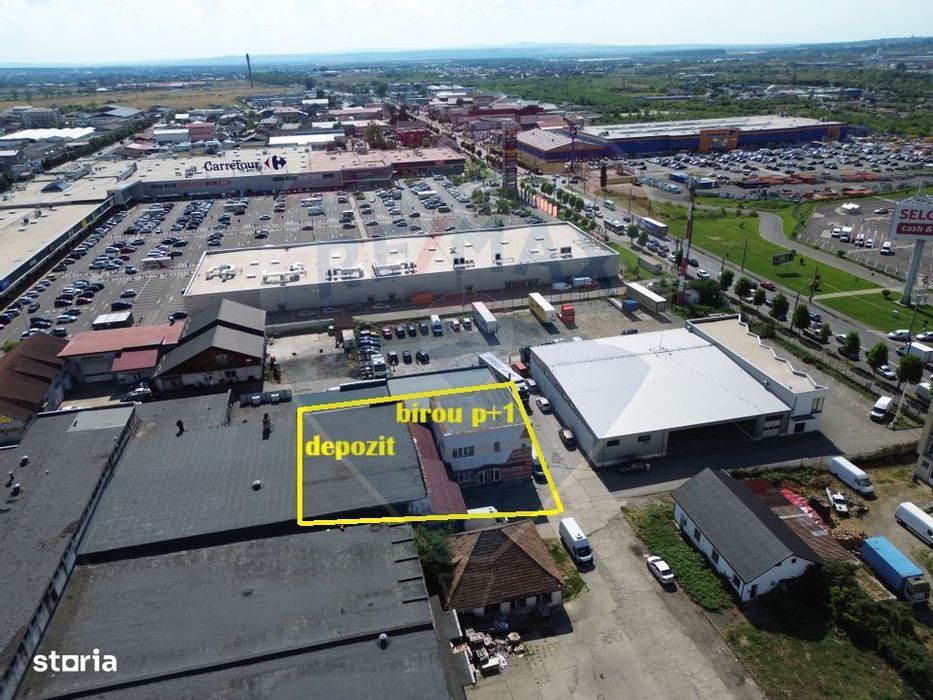 Spațiu 324mp FRIG / 300mp BIROURI de vânzare în zona VALUE CENTRE