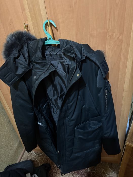 Куртка зимняя длинная