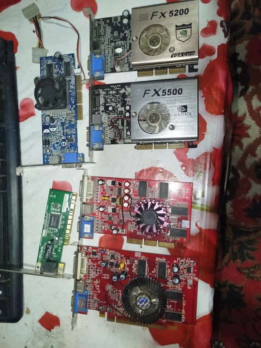 плата sotiladi DDR 1 DDR 2 va video karta