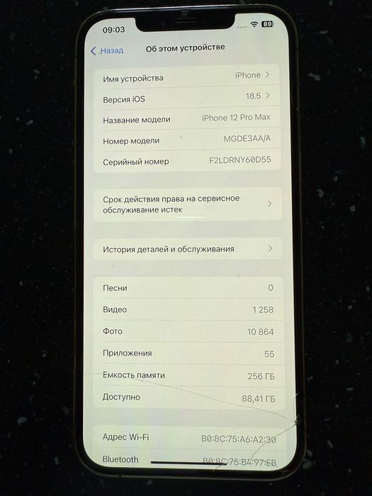 iPhone 12 Pro Max, Gold, 256GB