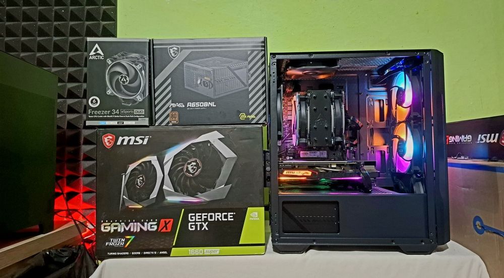 PC Gaming ~ GTX 1660 Super 6GB  | Ryzen 5 5500 | 16GB Ram | 256Gb SSD + 1TB HDD