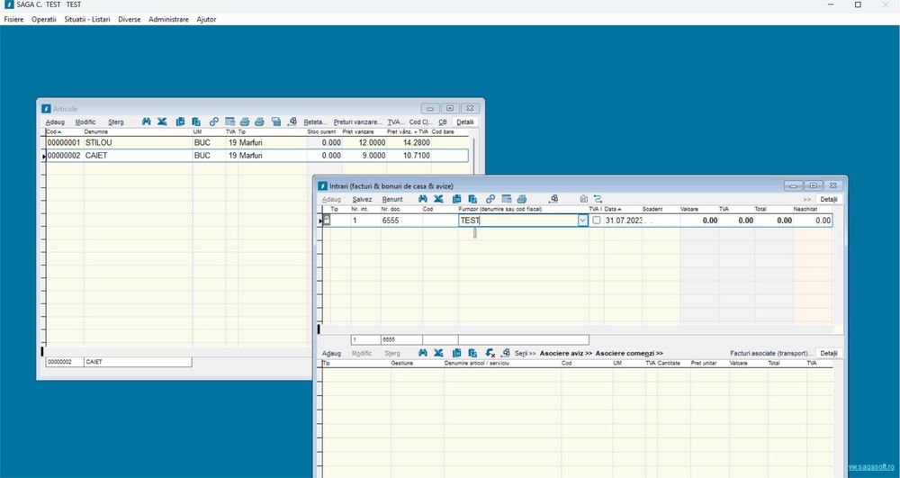 Servicii instalare SAGA, Marketline, Publine