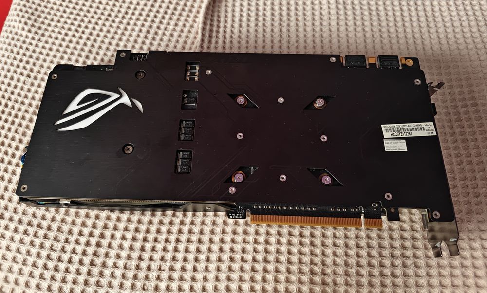 Продам видеокарту Asus Nvidia  GTX1070ti 8Gb