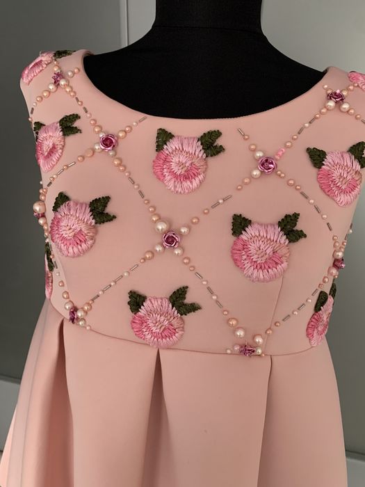 Rochie ocazie lucrata manual