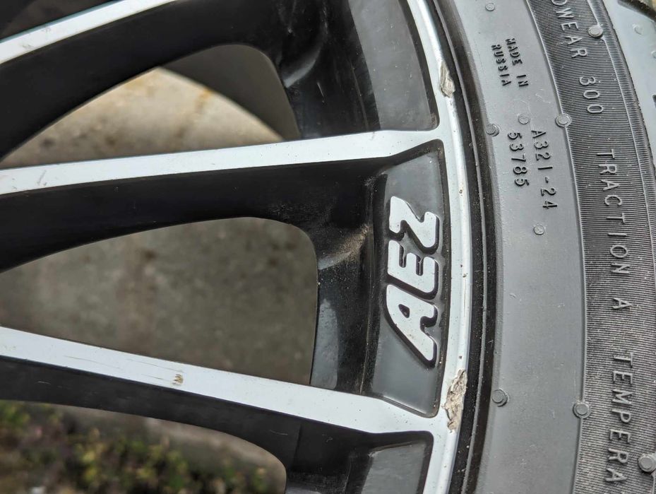 Спортни джанти AEZ с podaryk гуми Nokian R18