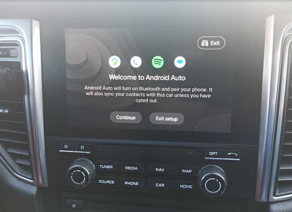 PORSCHE VIM CarPlay цял екран Android Auto Порше Panamera Full 2026map