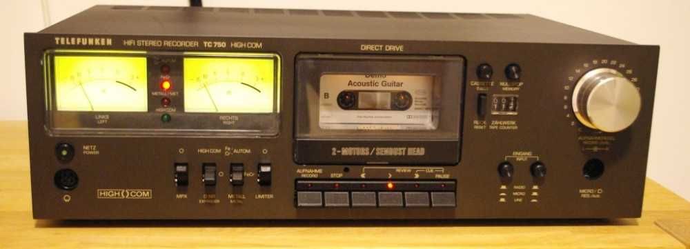 Telefunken TC 750 vintage deck casetofon