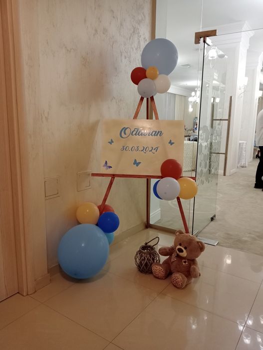 Îngerași botez, Cristelnita, Decor botez Biserică