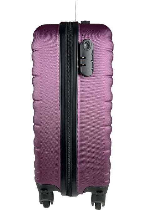 Куфар за ръчен багаж 55x37x22 см | Лек и здрав ABS с , 4 колела 360°