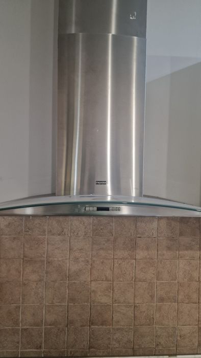 Vand set Franke inox :Plita gaz 90,hota 750mc si chiuveta