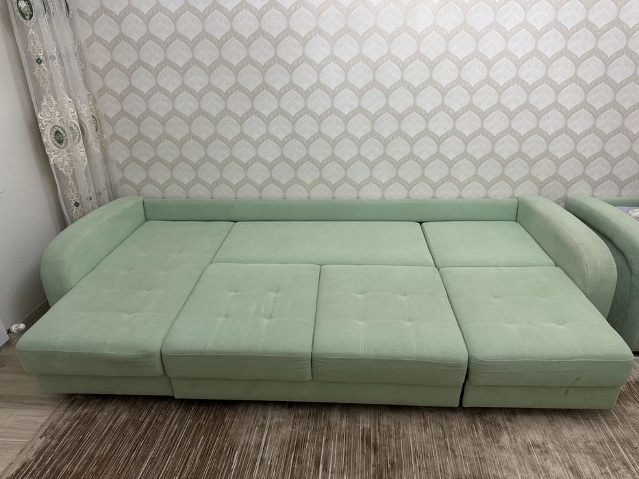 Диван 3м с креслом
