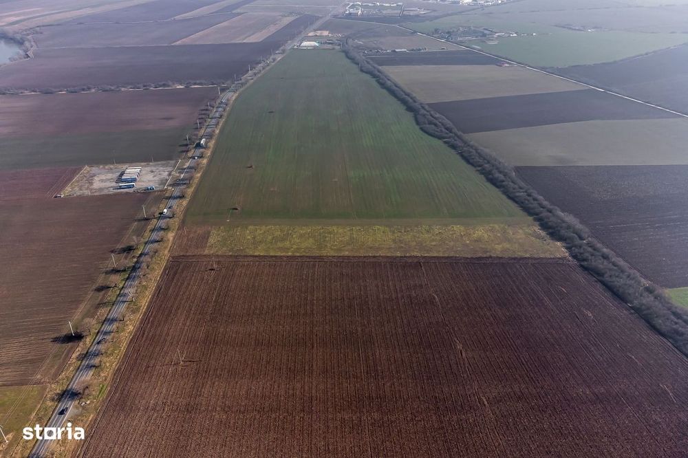 Teren  la sosea in zona Industriala Sud Arad