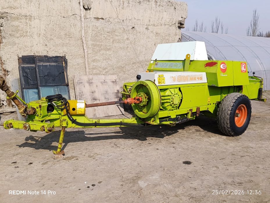 Claas Markant 45 Сотилади
Кореадан келган. Узбда ишламаган хамма жойи