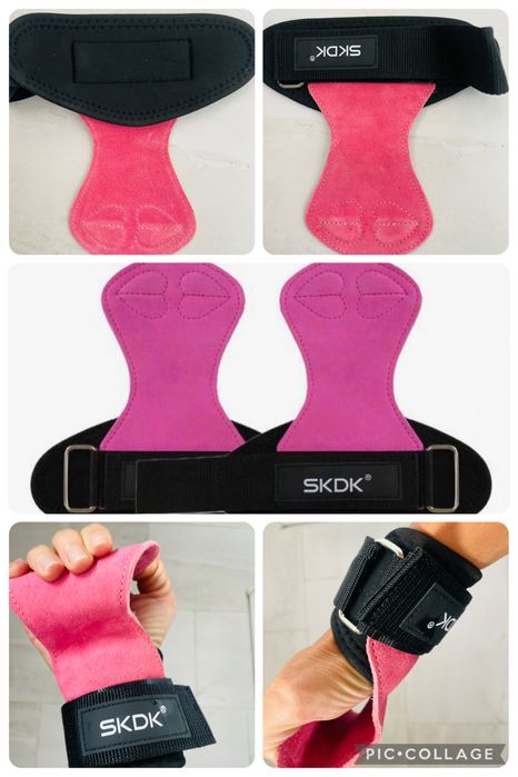 Грипове за тежести/фитнес/кросфит/лостове кожени