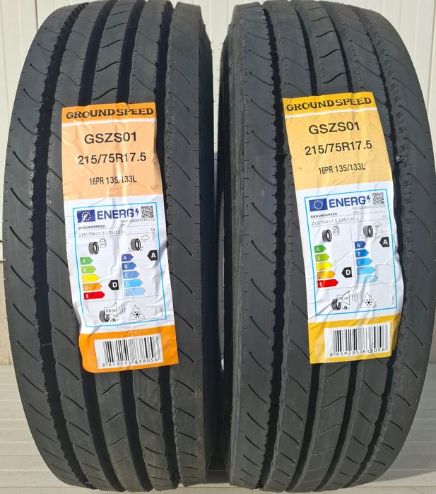 215/75 R17.5, 135L, GROUNDSPEED 16PR ,Anvelope de directie M+S