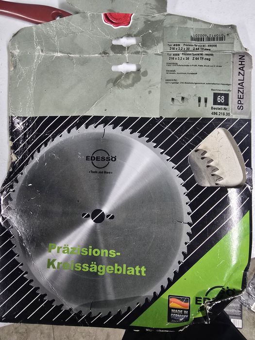 Pânză Circular Edesso 216 x 3.2 x 30 cu 64 dinți