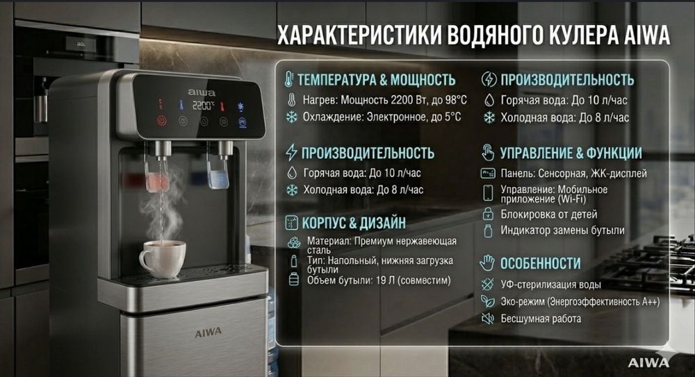 Скидка 30% куллер aiwa со скалада доставка бесплатно