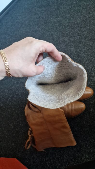 Cizme din piele naturala