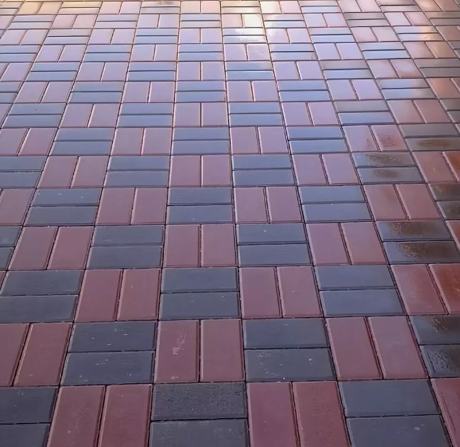 Брусчатка вибропресованная