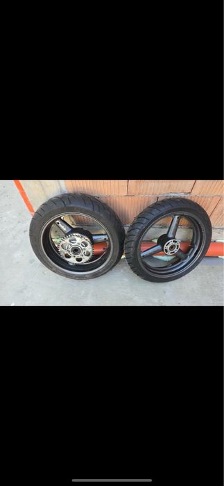 Set jante + anvelope moto – Suzuki / Yamaha / alte modele