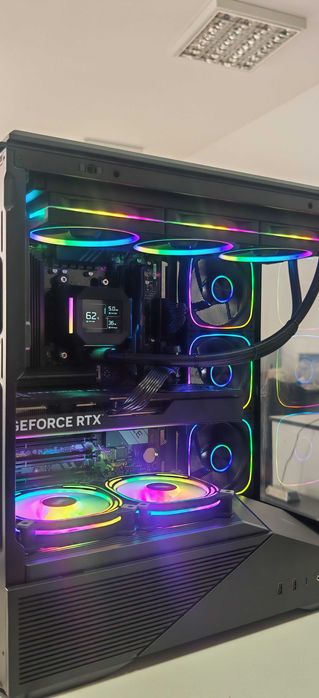 Мощно ТОП Геймърско PC Ryzen 7 7800X3D/32Gb Viper 6000Mhz/1.5TB SSD/RX 5060TI 16Gb/WiFi&BT/Гаранция