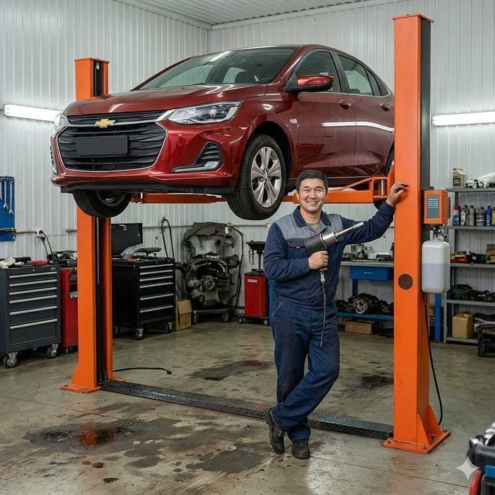 Авто-подъемник Sillan Двухстоечный Подъемник для авто Көтергіш SILLAN