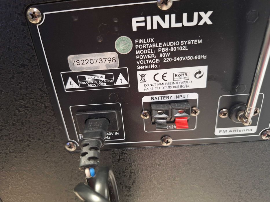 BT Колона Finlux PBS80102L