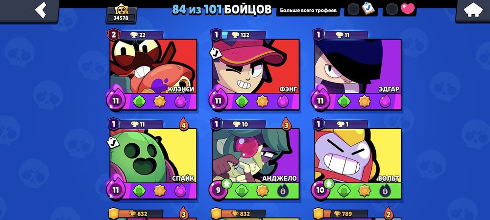 Аккаунт бравл старс