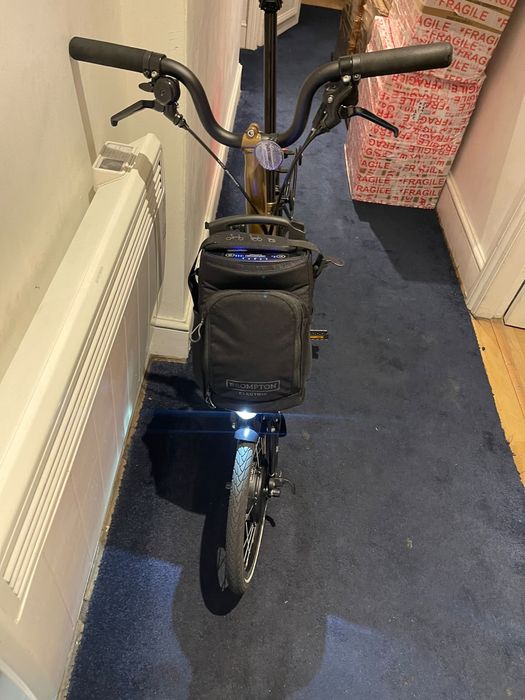 Bicicleta electrica brompton P line  4 viteze