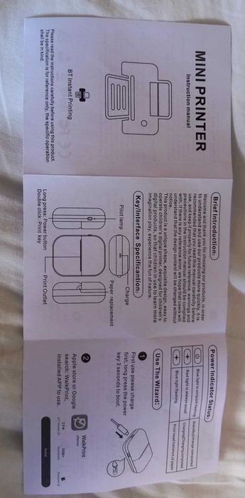 Продавам мини термопринтер (Mini Printer)