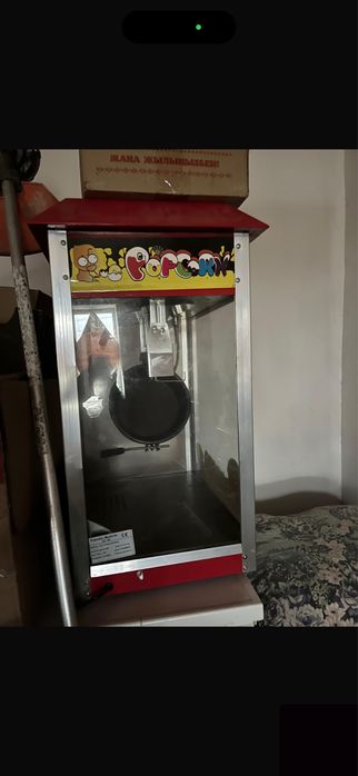 попкорн аппарат новый