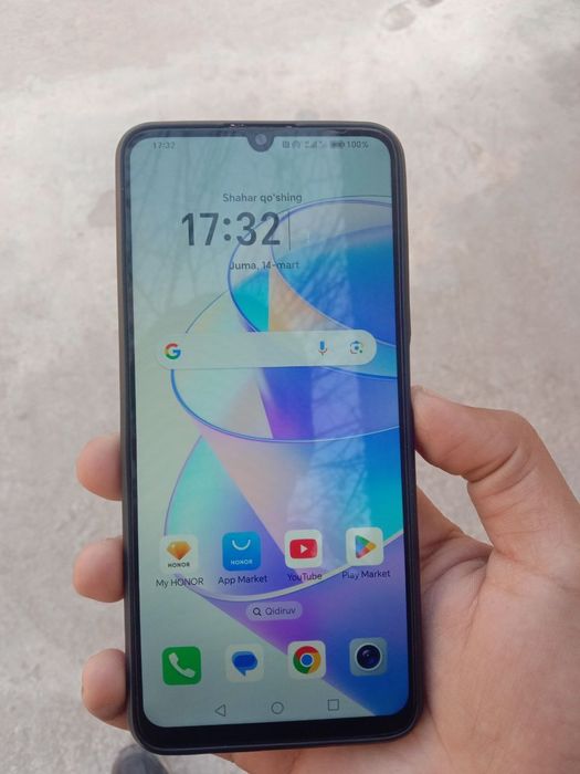 HONOR X7a karobka va dakumenti bor